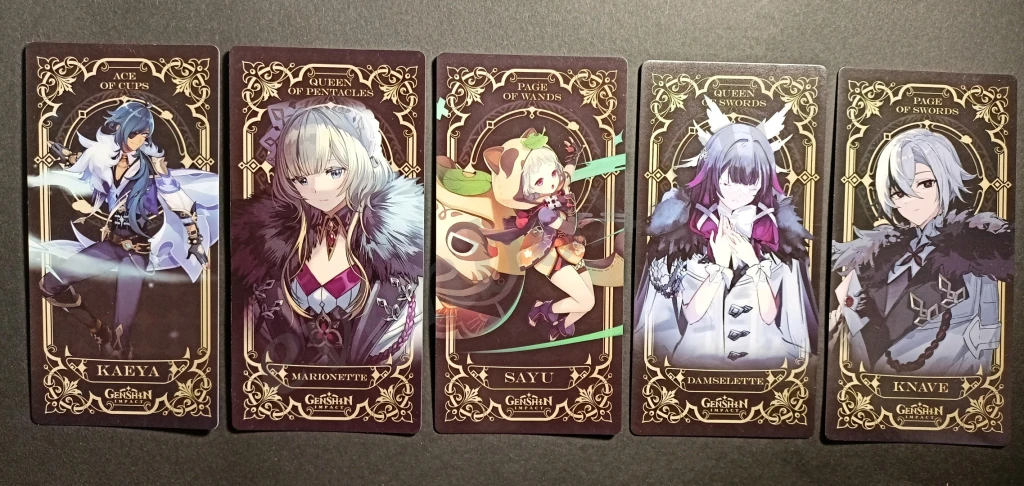 Коллекционные карточки Геншин Импакт Genshin Impact