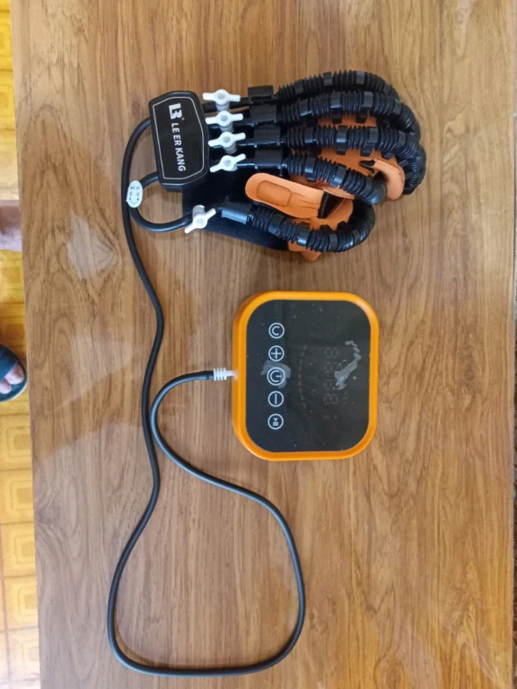 LeErKang Реабилитационная перчатка на 2 руки с зеркальльной фун-ей, L