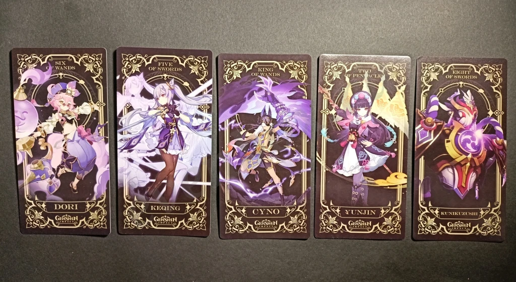 Коллекционные карточки Геншин Импакт Genshin Impact