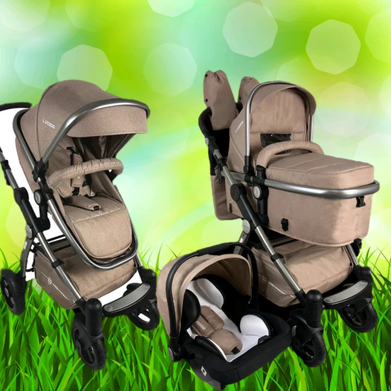 Коляска детская новая luxmom 600 G 3в1