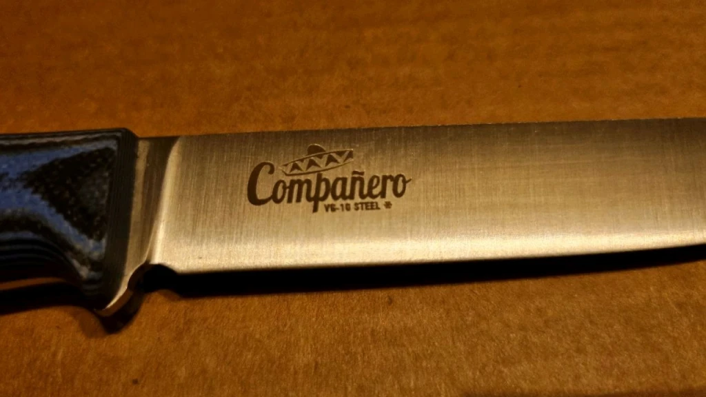 Нож Kizlyar Supreme Companero VG-10 Crio закалка