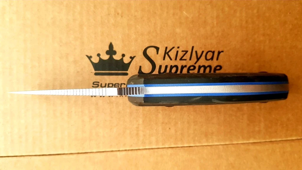 Нож Kizlyar Supreme Hammy Elmax Carbon Limited Edition
