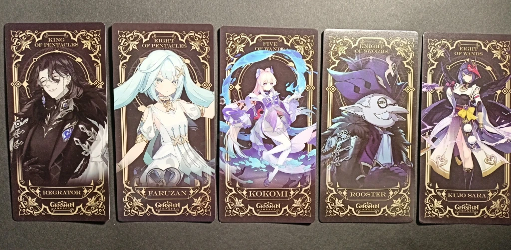 Коллекционные карточки Геншин Импакт Genshin Impact