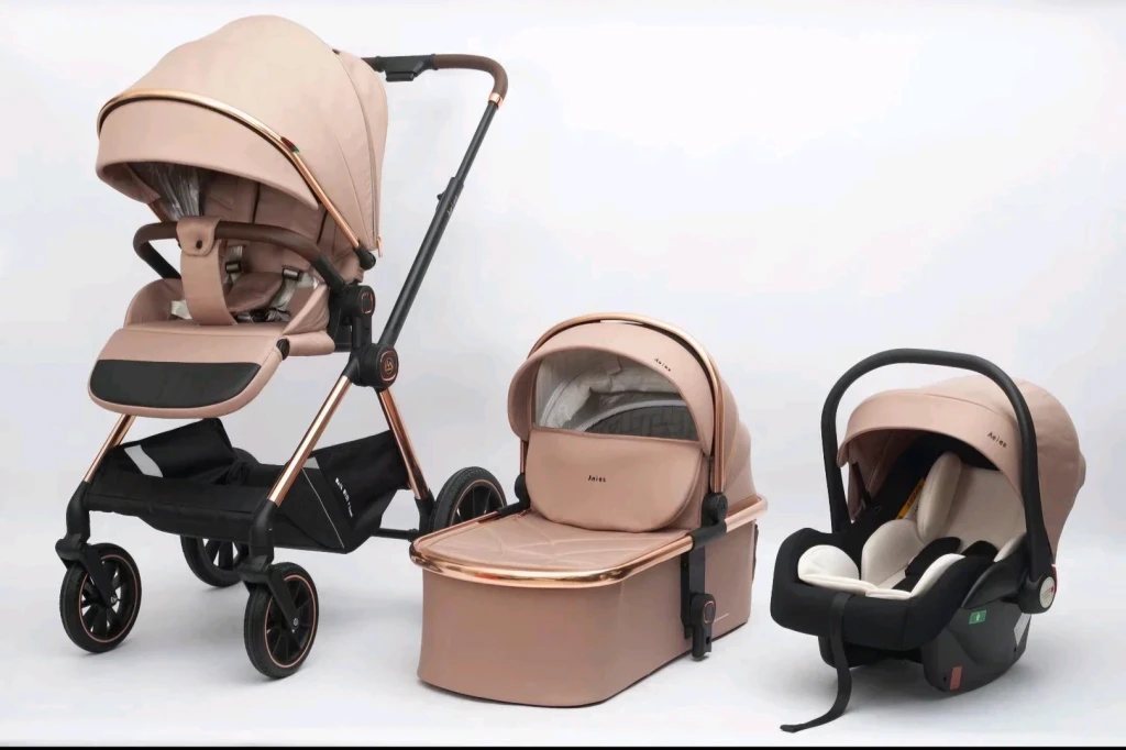 Коляска детская luxmom A2 3в 1 для новорожденных