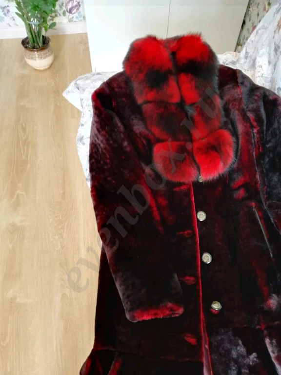 Мутоновая шуба