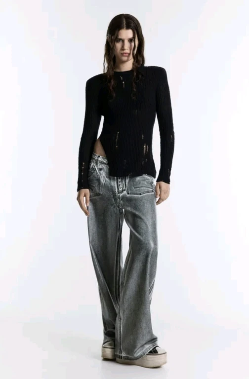 Джемпер вязаный