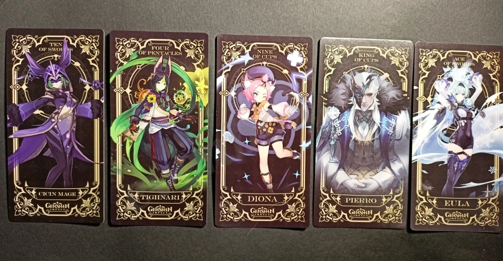 Коллекционные карточки Геншин Импакт Genshin Impact