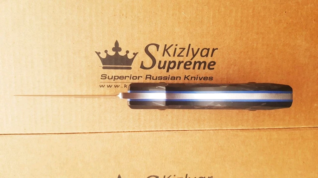 Нож Kizlyar Supreme Hammy Elmax Carbon Limited Edition