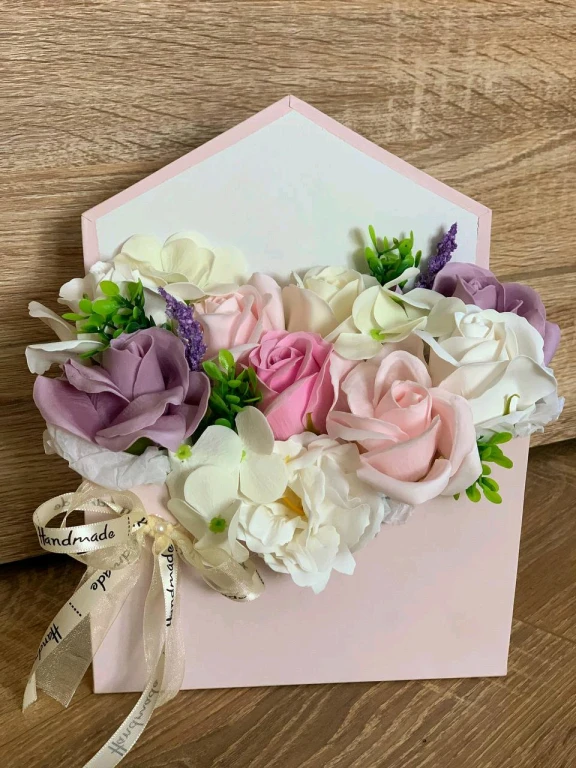 Букет из 31, 51, 101 мыльной розы