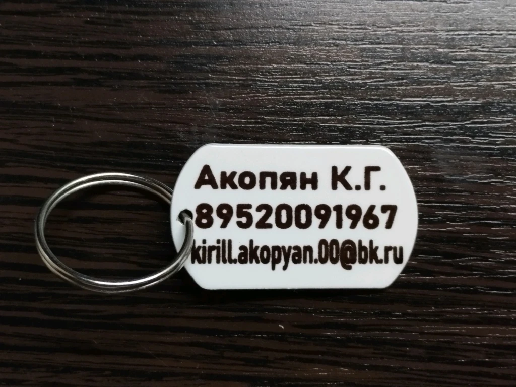 Адресники для собак