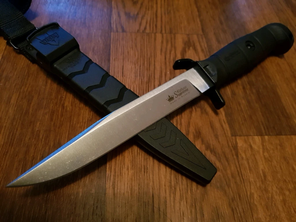 Нож Vector Kizlyar Supreme 420HC StoneWash