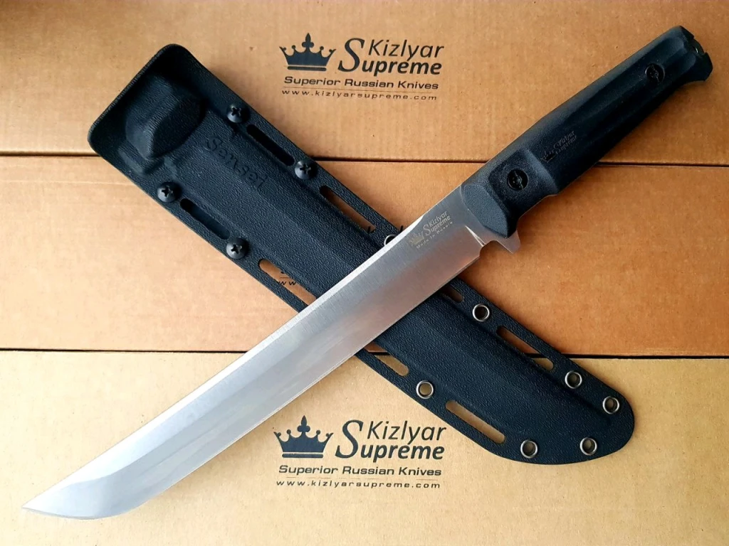 Нож Kizlyar Supreme Sensei D2 Stonewash