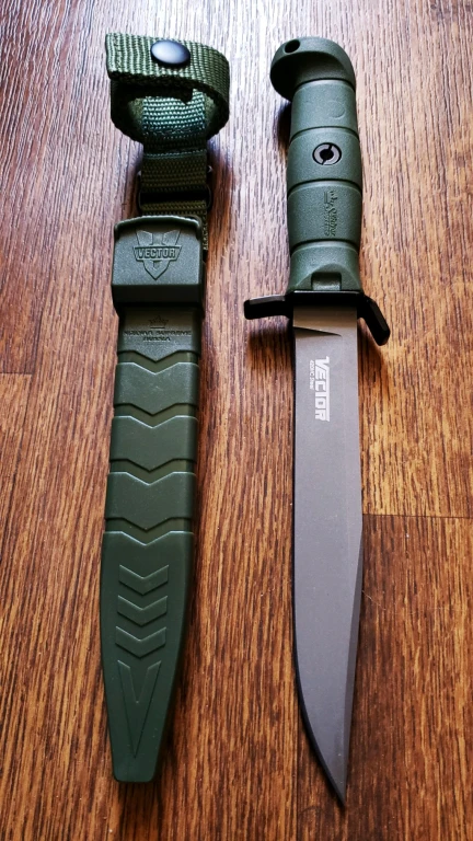 Нож Kizlyar Supreme Vector 420HC TacWash Олива