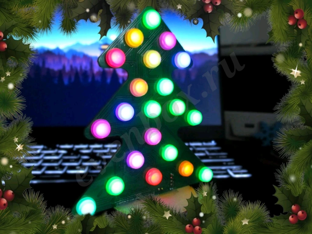 Умная новогодняя елочка