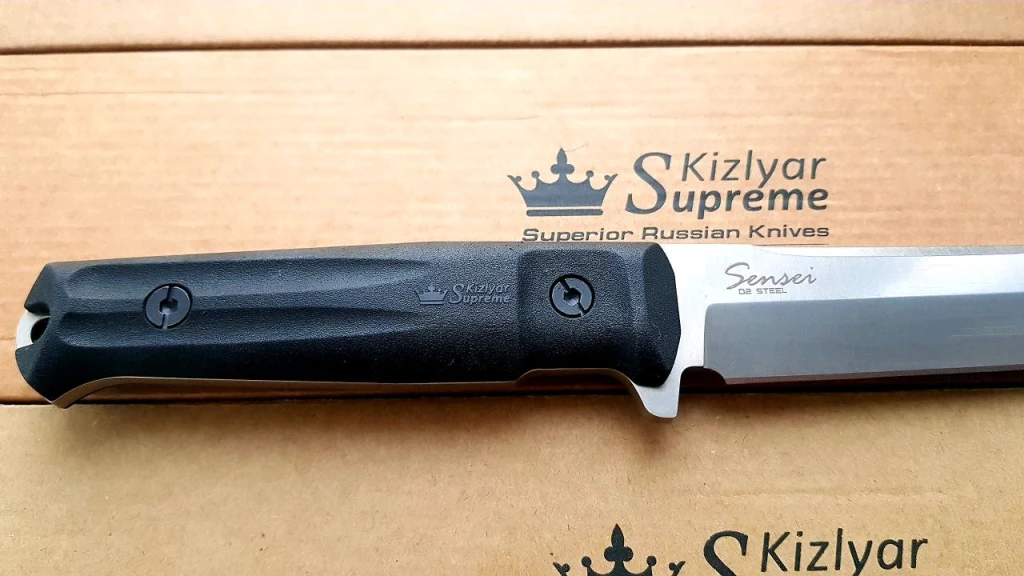 Нож Kizlyar Supreme Sensei D2 Stonewash
