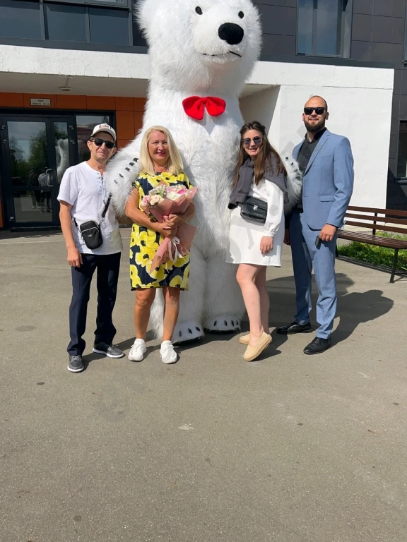 Мишка Умка на праздниках