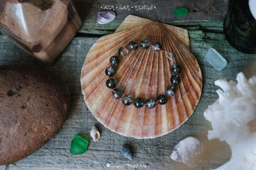 Браслет с натуральным кварцем