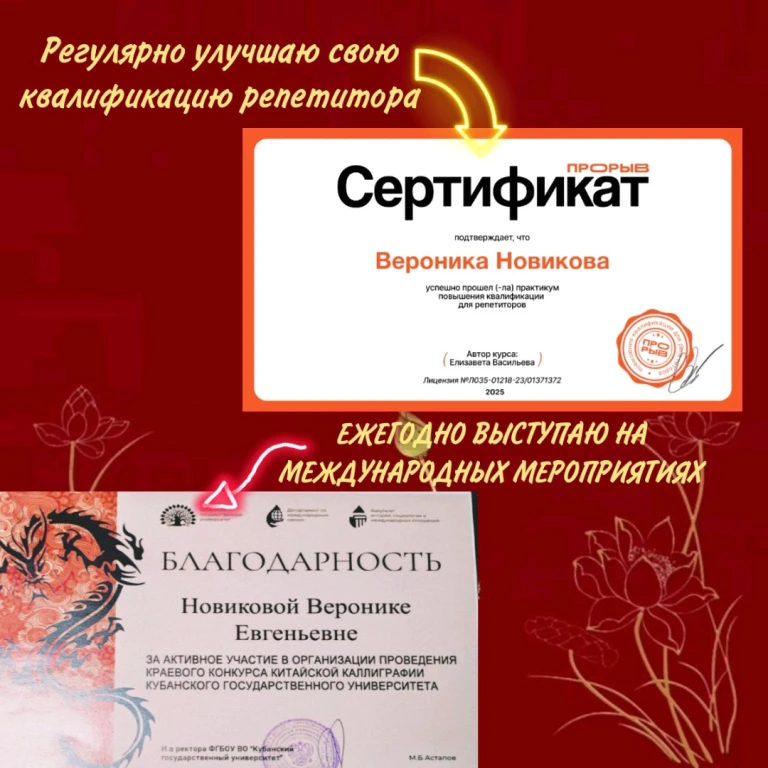 Репетитор по китайскому языку