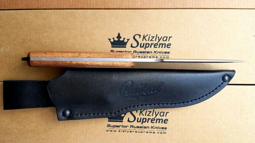 Нож Kizlyar Supreme Baical D2 орех