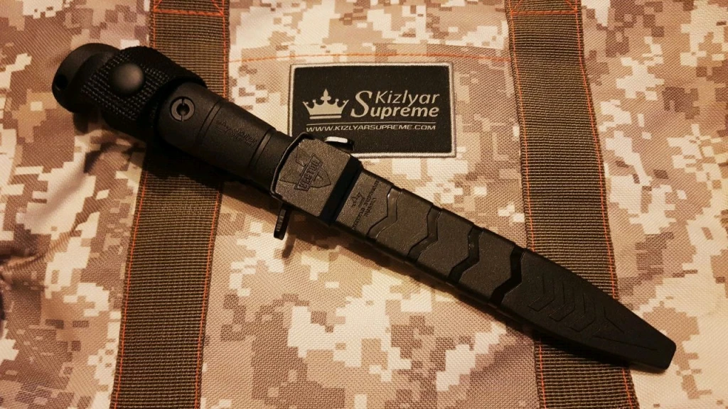 Нож Kizlyar Supreme Vector AUS8 Stonewash