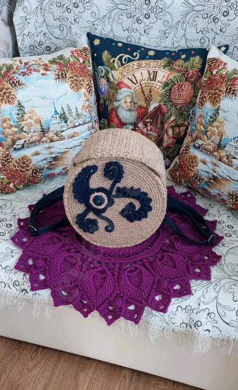 Рюкзак в стиле барокко (ручная работа)