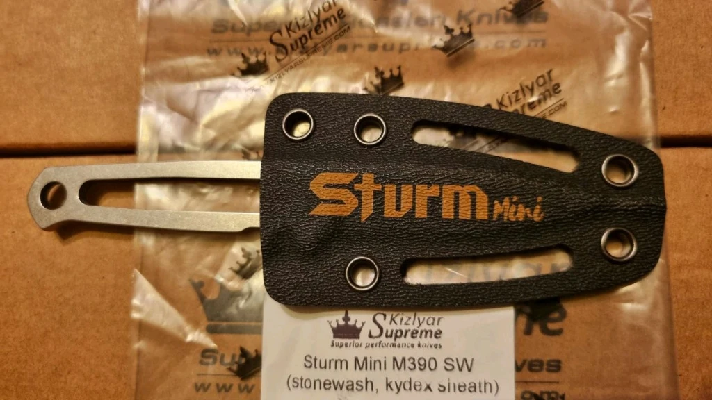 Нож Kizlyar Supreme Sturm Mini M390 Крио
