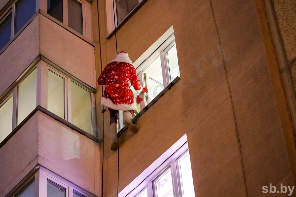 Дед Мороз - альпинист