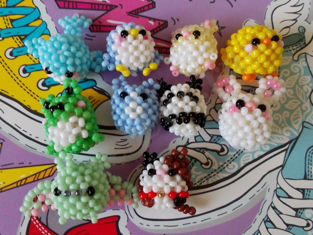 фигурки из бисера