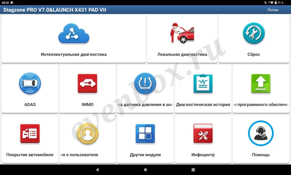 Автосканер LAUNCH X431 PRO7