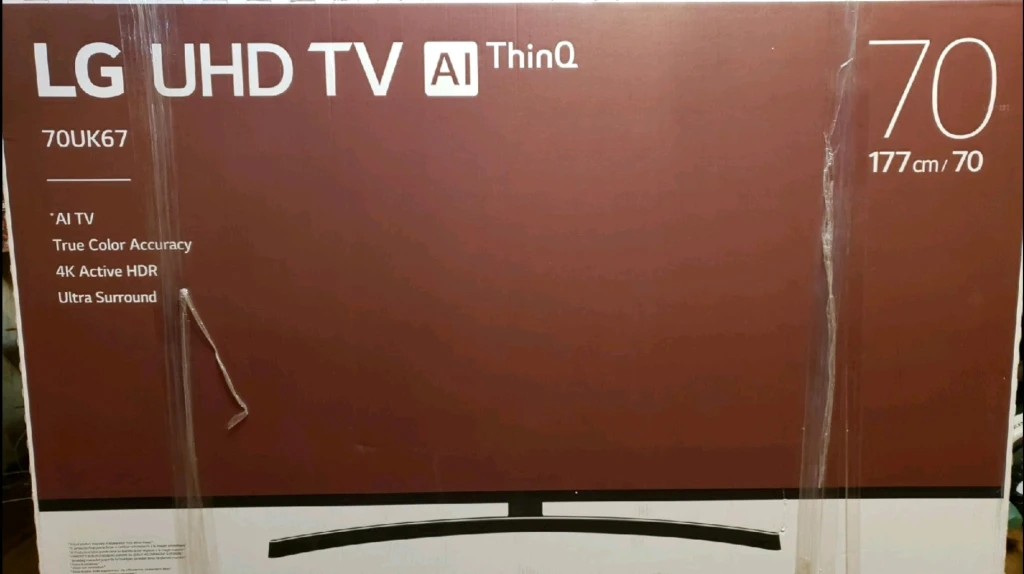 Телевизор LG 70 uk6710pla HDR Ростест
