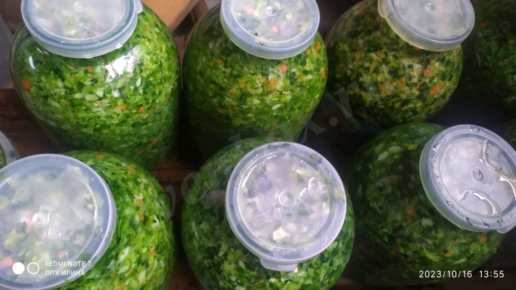 квашеная серая капуста для щей