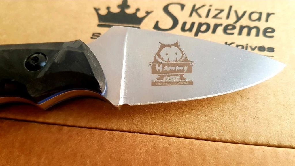 Нож Kizlyar Supreme Hammy Elmax Carbon Limited Edition