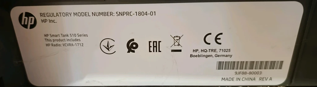 Принтер МФУ HP Smart Tank 513 СНПЧ