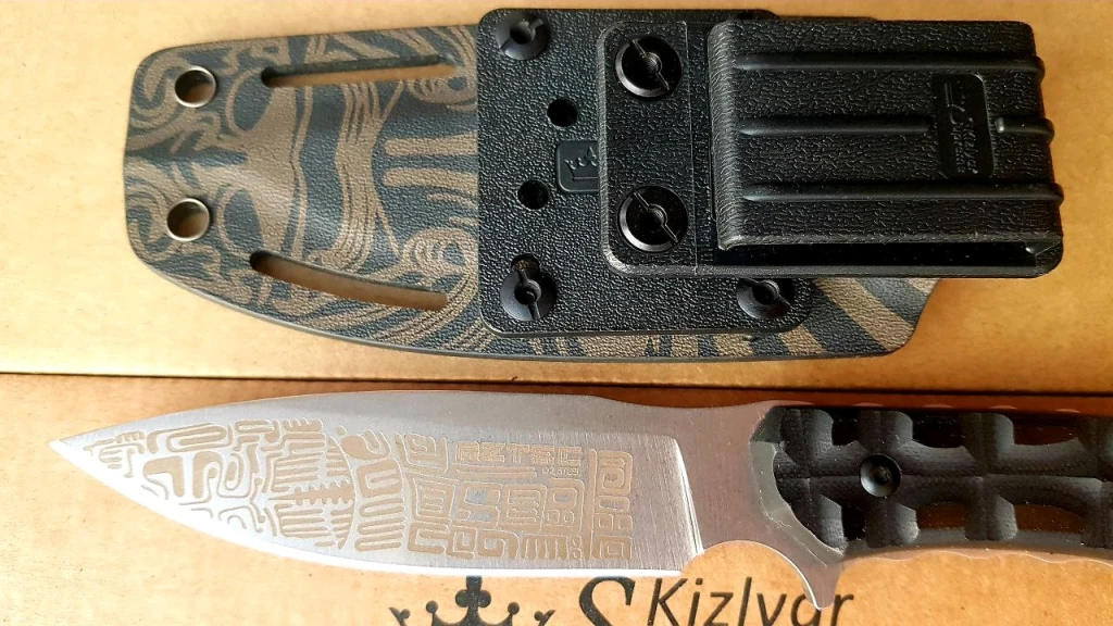 Нож Kizlyar Supreme Aztec D2 Kydex/Кожа