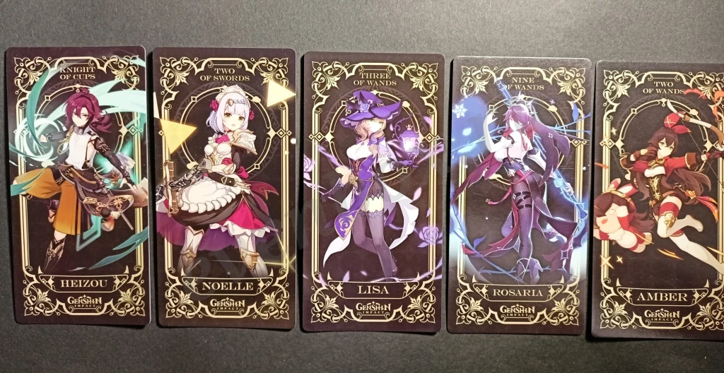 Коллекционные карточки Геншин Импакт Genshin Impact