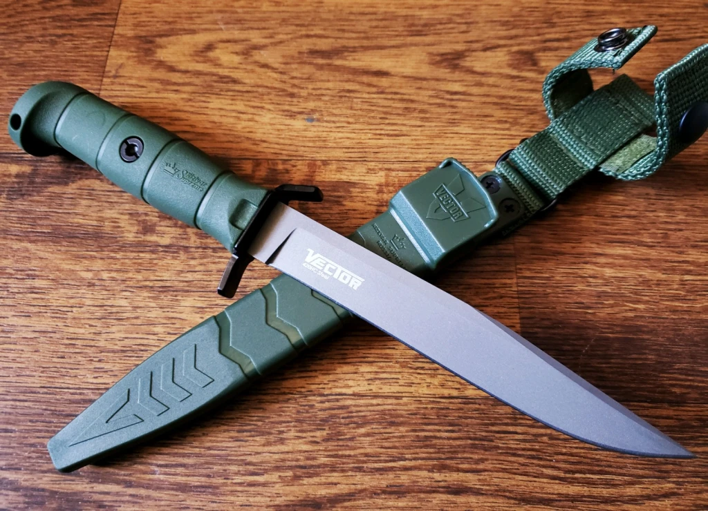 Нож Kizlyar Supreme Vector 420HC TacWash Олива