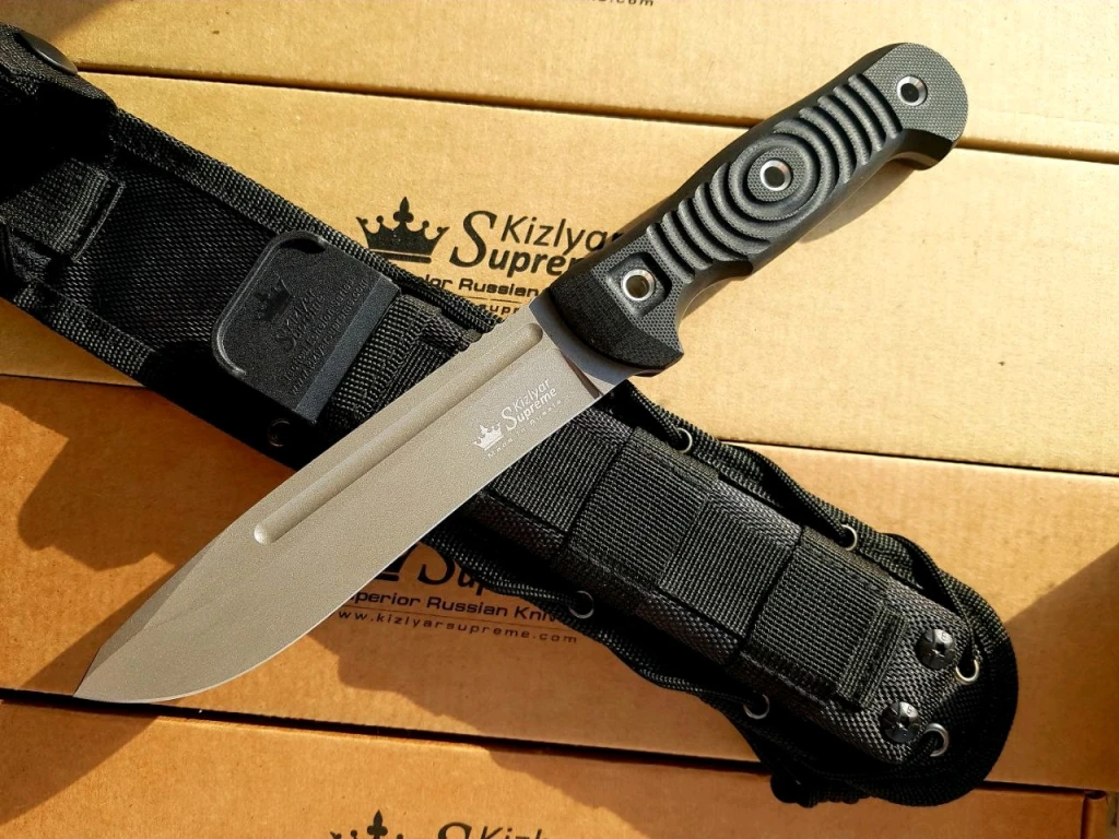 Нож Kizlyar Supreme Maximus Sleipner tachwash