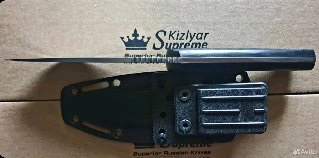 Нож Kizlyar Supreme Savage D2 Stonewash