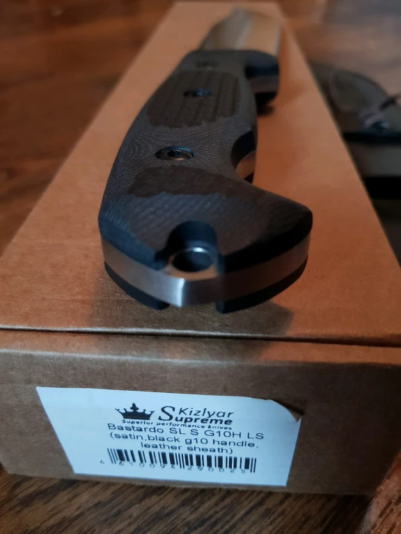 Нож Kizlyar Supreme Bastardo Sleipner G10
