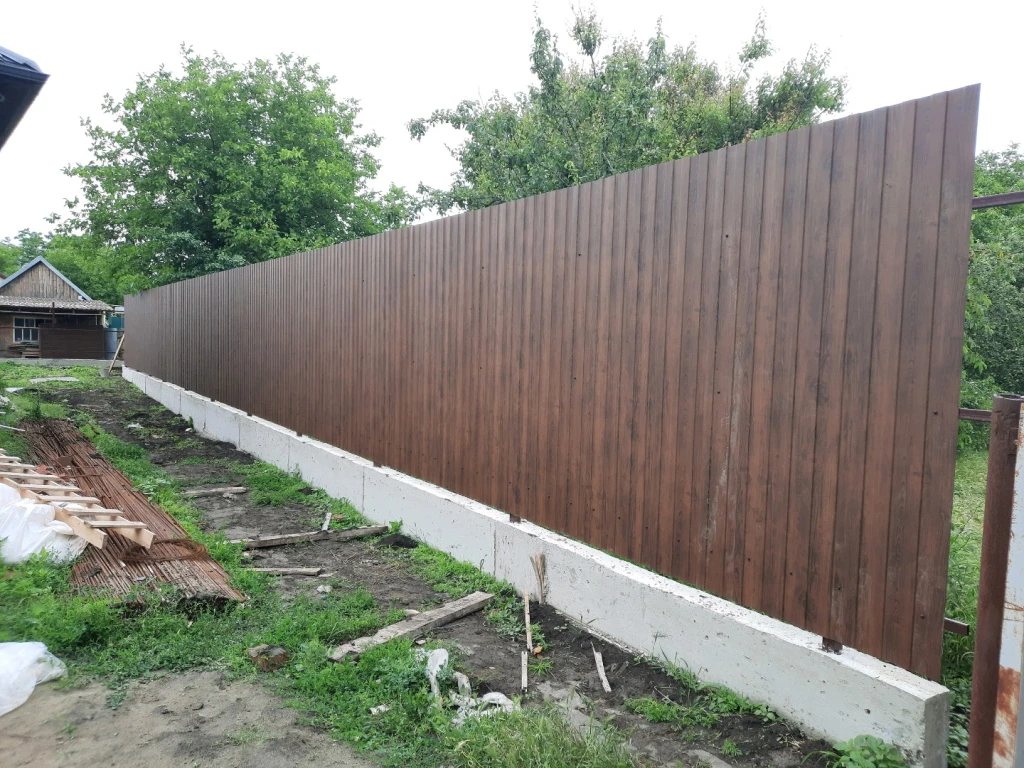Монтаж заборов