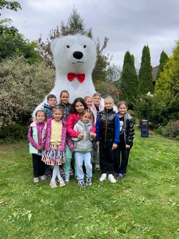 Мишка Умка на праздниках