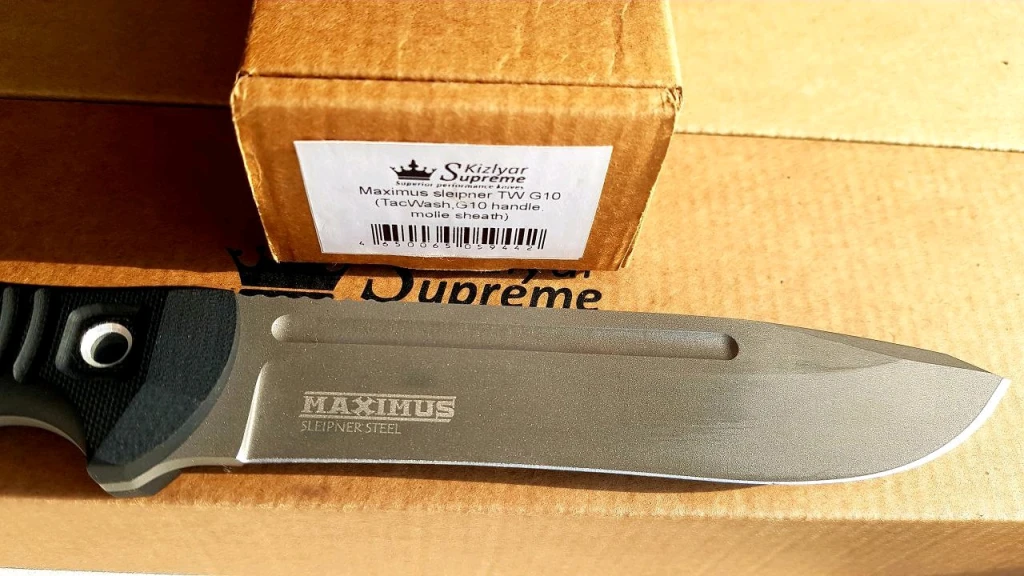 Нож Kizlyar Supreme Maximus Sleipner tachwash