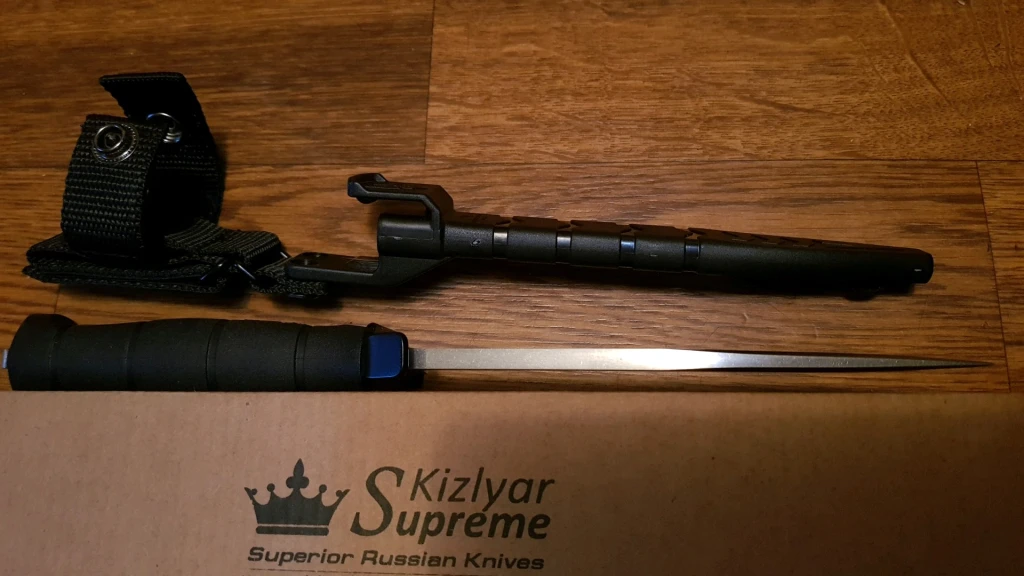 Нож Vector Kizlyar Supreme 420HC StoneWash