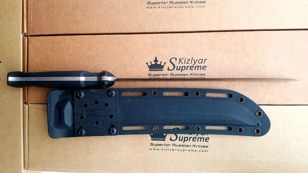 Нож Kizlyar Supreme Sensei D2 Stonewash