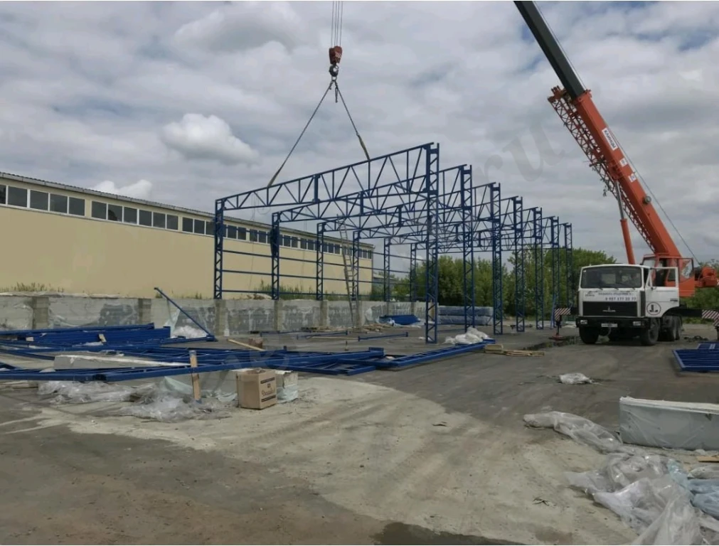 Быстровозводимые здания. Строительство ангаров