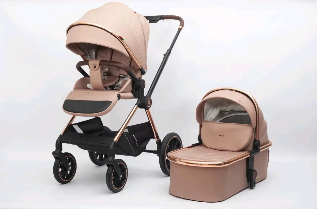 Коляска детская luxmom A2 3в 1 для новорожденных