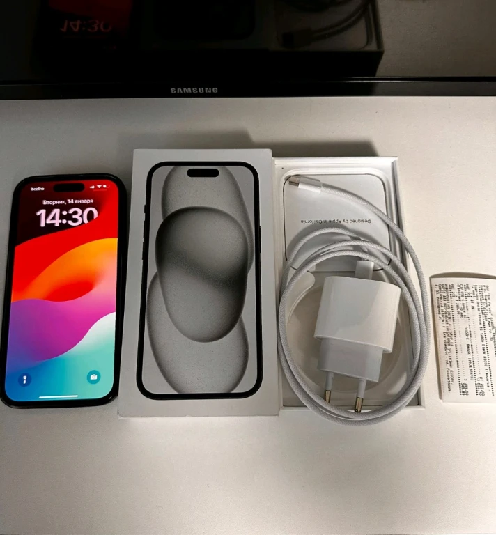 IPhone 15, 128г