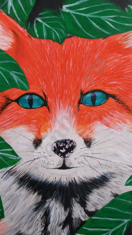 Картина лиса