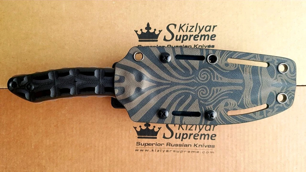 Нож Kizlyar Supreme Aztec D2 Kydex/Кожа