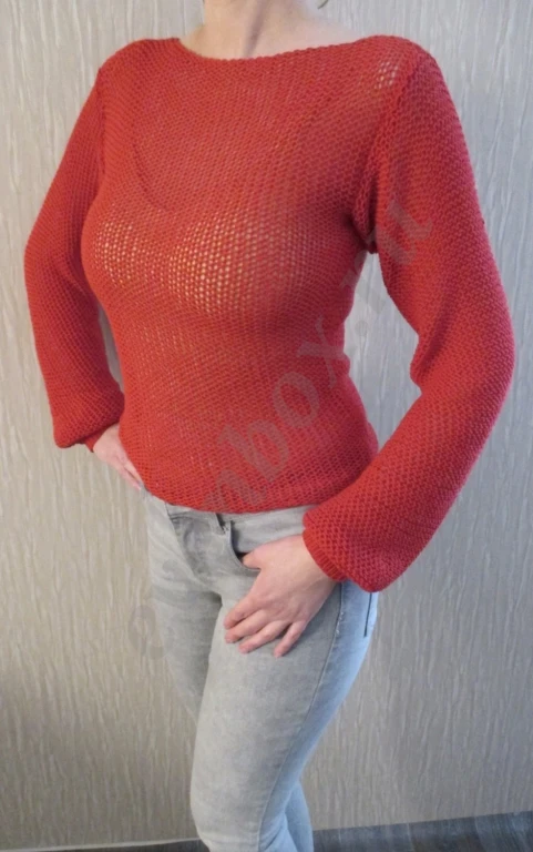 Свитер сетка y2k